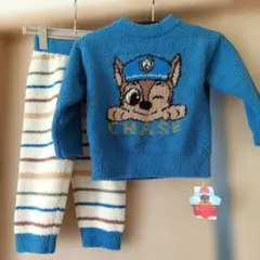 キッズ110 長袖　モコモコ　部屋着　パジャマ　寝間着 パウパト　パウパトロール