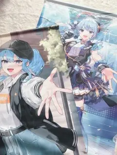 ミッドナイトブルー　 ホロライブ　スリーブ　プレイマット　こぼかなえる ミッドナイトブルー ホロライブ スリーブ プレイマット こぼかなえる