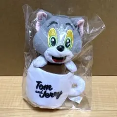 タリーズコーヒー　トムとジェリー　ひょっこりマグキーホルダー