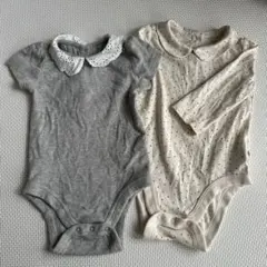 GAP ギャップ　襟付きロンパース　女の子　2点セット　まとめ売り