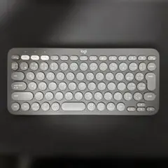 新品 ロジクール ワイヤレスキーボード PEBBLE KEYS2 K380sGR