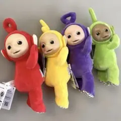 テレタビーズ　ねそべりぬいぐるみ 4体セットのサムネイル
