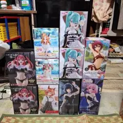 最新プライズ美少女フィギュア10点セットまとめ売り