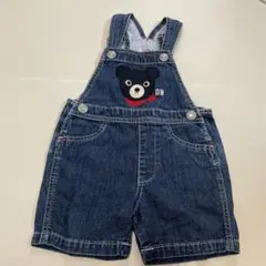 DOUBLE.B デニムオーバーオール F