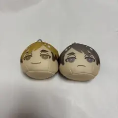 ハイキュー おまんじゅうにぎにぎマスコット 宮侑 宮治