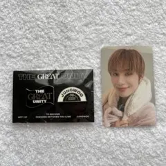 NCT127 ジョンウ THE GREAT UNITY 展示会 バッジ トレカ