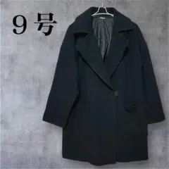 HIROKO BIS ヒロココシノビス　 アウター コート　サイズ９　ブラック