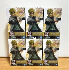 NARUTO ナルト 疾風伝 忍界造形列伝 波風ミナト　フィギュア　6個セット