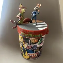ズートピア2 Zootopia ニック　ジュディ　ポップコーンバケット