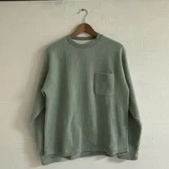 【Ciaopanic Typy 】グリーン セーター ポケット付き