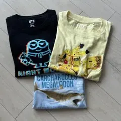 ユニクロ UT Tシャツ 3点セット 120 130cm