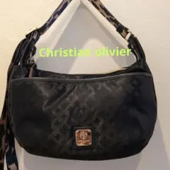 【良品】christianolivier ハンドバッグ 2way ロゴグラムのサムネイル