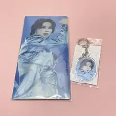 JO1 未完成 佐藤景瑚 チケットホルダー アクリルキーホルダー 2点セット