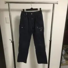 【キッズ】ネイビー 長ズボン ウエストゴム