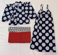 美品！！アプレレクール 浴衣セット 110cm