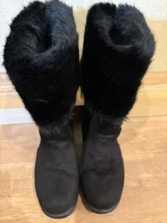 ブラックムートンブーツ 230サイズ