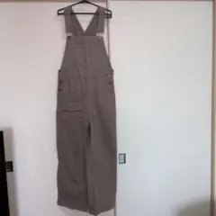 GU ブラウン サロペット