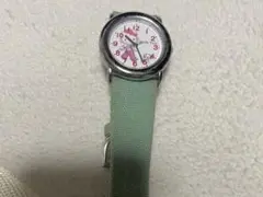 田*人様 Hello Kitty アナログ腕時計 グリーン