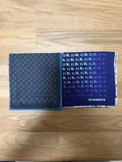 BURBERRY メンズハンカチ 2枚セット