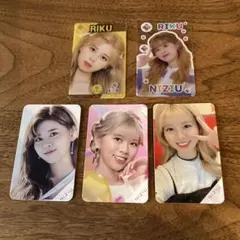 NiziU トレーディングカード 5枚セット りく