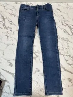 UNIQLO スキニーデニム ダークブルー