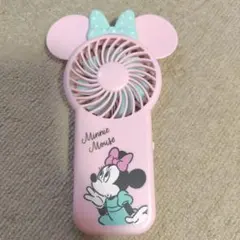 ミニーマウス ハンディファン ピンク