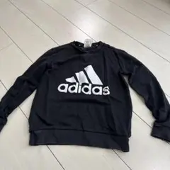adidas 黒 トレーナー 130cm