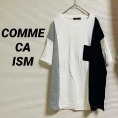 【コムサイズム】 トップス Tシャツ 半袖 綿100% カジュアル 春夏のサムネイル