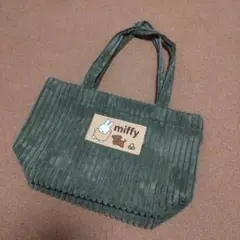 コーデュロイ トートバッグ