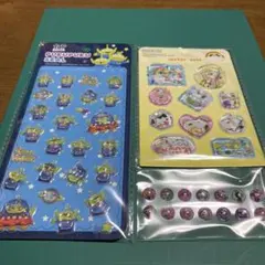 ウォーターシール　 スヌーピー　ディズニーぷくぷくシール　他