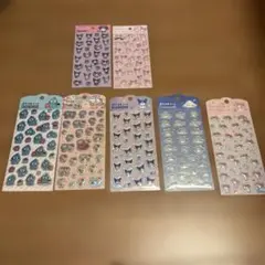 キャラクターシール 7シートセット　サンリオ