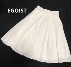 EGOIST エゴイスト 白 フレアスカート Mのサムネイル