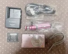 ルミキシデジタルカメラ　デジカメ　カメラ　LUMIX　ピンク　5点セット ルミキシデジタルカメラ デジカメ カメラ LUMIX ピンク 5点セット