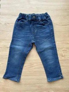 ブランシェス　クロップド丈　デニムパンツ