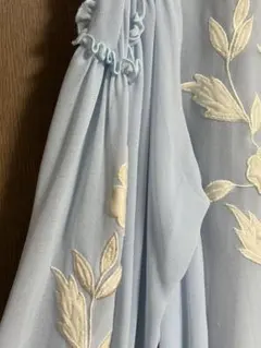 snidel シースルーブラウス　羽織　お花の刺繍　フリルのサムネイル