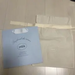 ジェラピケ　紙袋とコットンバッグセット