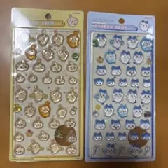 ちいかわボンボンドロップシール　ハチワレ　うさぎ