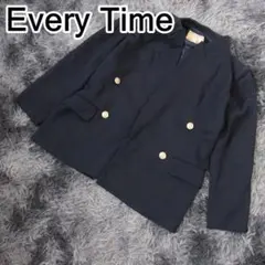 Every Time ジャケット ユニセックス ネイビー FREE SIZEのサムネイル