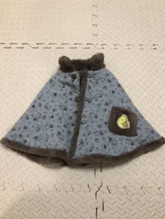 キッズ用リバーシブルポンチョ