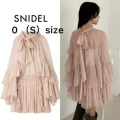 SNIDEL ラッフルミニセットアップ　2025 SS新作