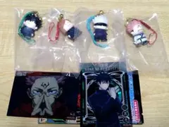 呪術廻戦 根付ますこっと　五条悟　伏黒恵　釘崎野薔薇　宿儺　クリアカード