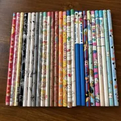 【まとめ売り】希少 平成 文房具 鉛筆 25本セット サンリオ ハム太郎他