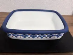花柄 ホーロー 保存容器 角型のサムネイル