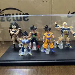 ドラゴンボール フィギュア HG 悟空 バーダック ベジータ等サイヤ人5対セット