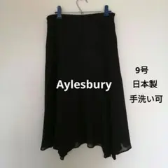 スカート　膝丈　9号　M