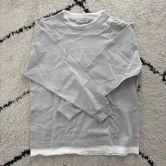 UNITED ARROWS スウェット レイヤード風 グレーのサムネイル