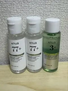 Anua 77+ 3+ 化粧水 3本セット 40ml