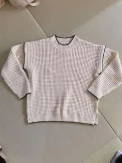 mamaraku ニット 授乳服 長袖 ボタン付き