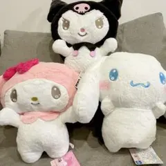 【新品タグ付き】マイメロディ シナモロール クロミ ぬいぐるみまとめ売り