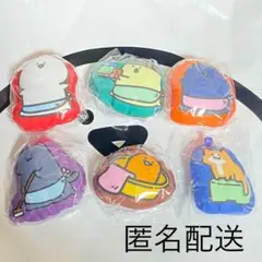 ●お文具といっしょようこそおぶのゆへクッションキーホルダーコンプリート